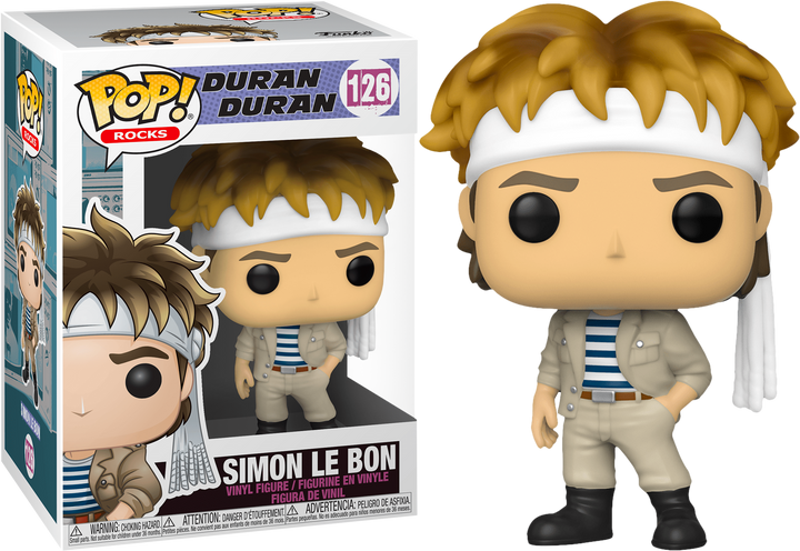 Duran Duran Simon Le Bon Funko 41234 Pop! Vinyl #126