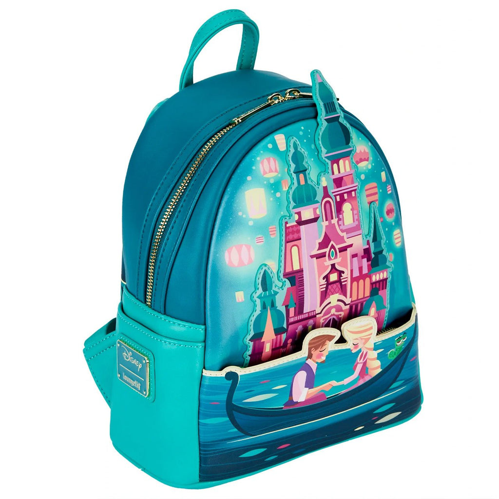 Loungefly Disney Tangled Princess Castle Mini-Rucksack