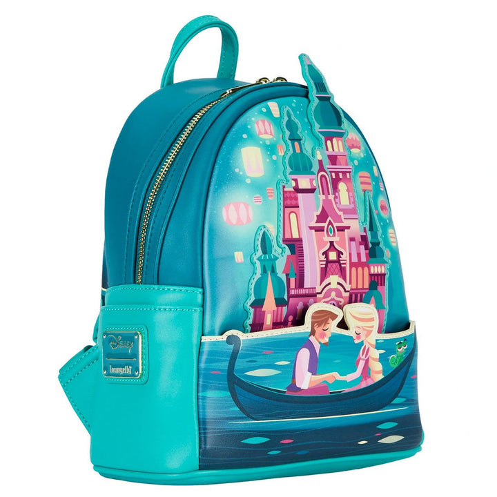 Loungefly Disney Tangled Princess Castle Mini Backpack