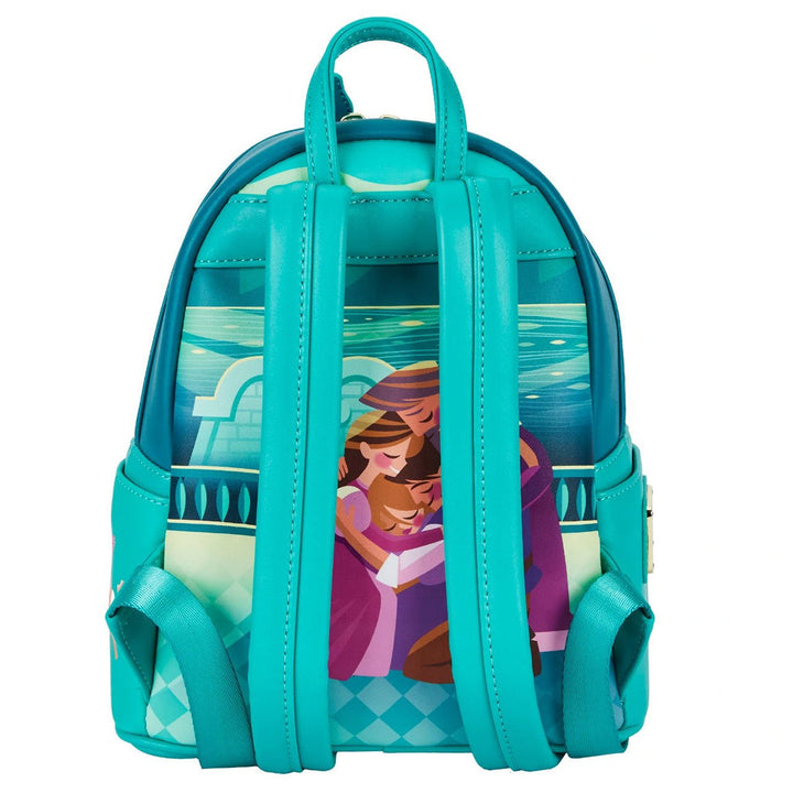 Loungefly Disney Tangled Princess Castle Mini Backpack