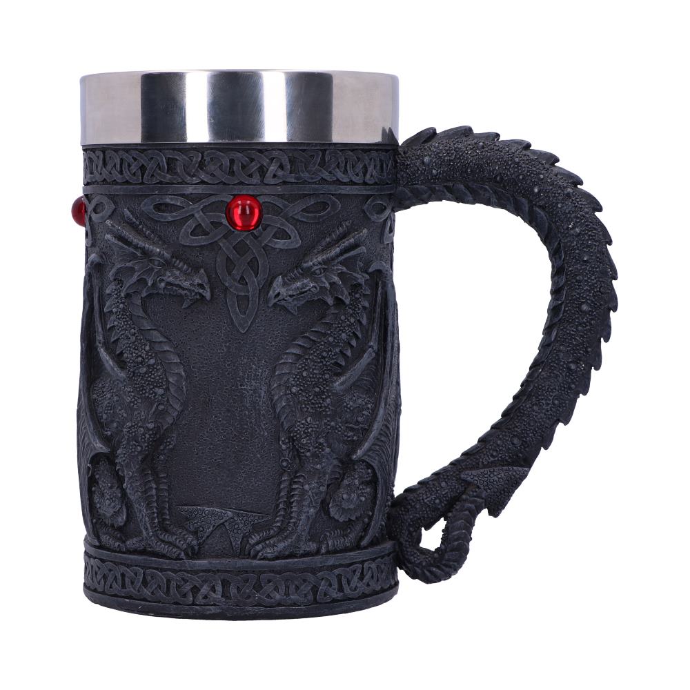 Nemesis Now NEM3731 Black Wing Tankard Mug 18cm Black