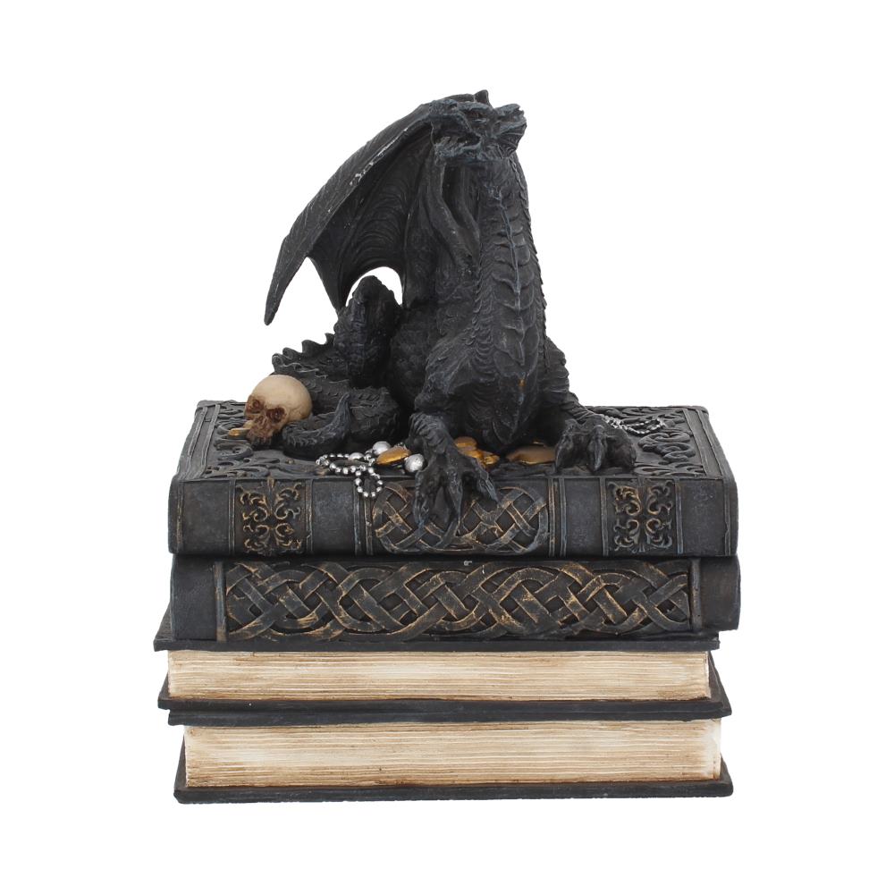 Nemesis Now Secrets Of The Dragon Box 19cm Black, Resin