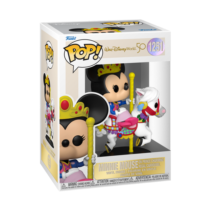 Walt Disney World 50th Anniversary - Minnie Carrousel Funko 65718 Pop! Vinyl #1251