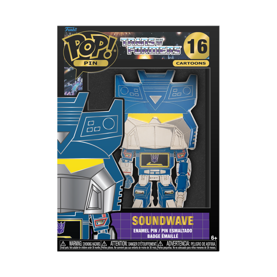 Transformers Soundwave Funko Pop! Pin Nr. 16